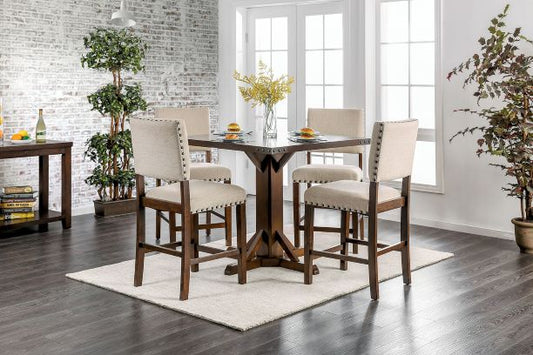 Colección de comedor Glenbrook CM3018PT - Adornos de cabeza de clavo