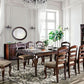 Townsville Walnut Dining Collection - Dark Walnut Finish