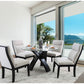 Jasmin CM3393RT Glass Top Dining Collection