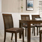 Garnet Walnut 6 Pc Dining Collection - Furniture of America