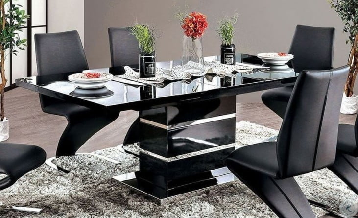 Midvale 5 Pc Dining Set - Black