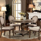 Kathryn CM3872RT 5 Pc Dining Set - Rustic Dark Oak