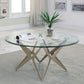 Alvise Contemporary Occasional Tables - Steel - Glass