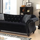 Jolanda 2 Pc Sofa Set CM6159BK Black
