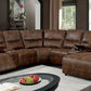 Chantelle Power Sectional - Furniture of America