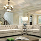 Winifred Sofa Collection - Ivory or Gray Chenille