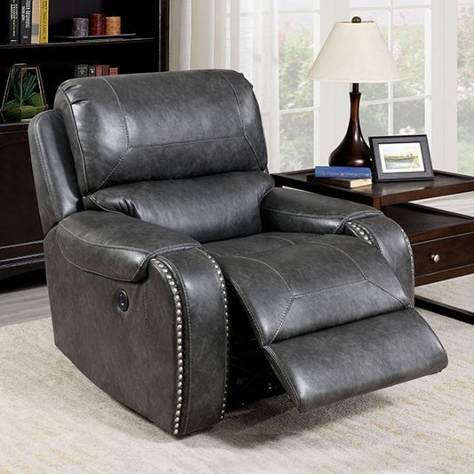 Walter Power Recliner CM6950GY-CH-PM