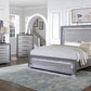Raiden 4 Pc Bedroom Set CM7468GY - King Bed