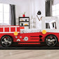 Firestall CM7644 Twin Fire Truck Bed w/Siren & Lights