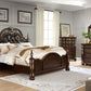 Theodor Brown Cherry Bedroom Set - Furniture of America