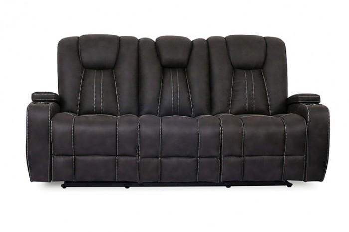 Amirah Motion Sofa CM9903 - Dark Gray Fabric