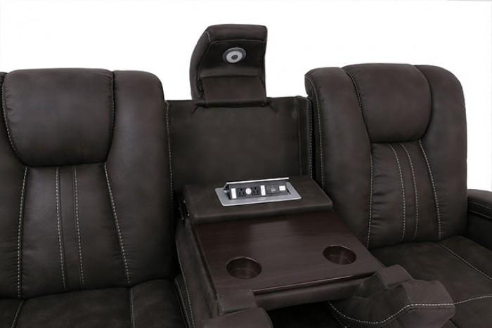 Amirah Motion Sofa CM9903 - Dark Gray Fabric
