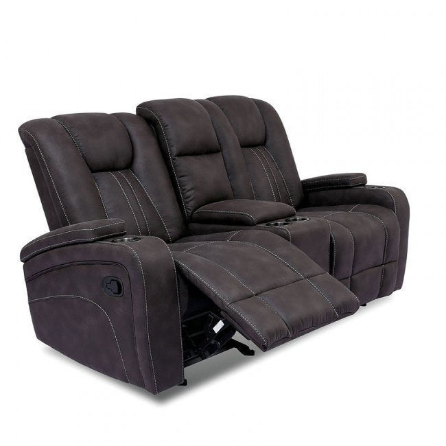 Amirah Motion Sofa CM9903 - Dark Gray Fabric