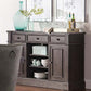 Phelps Antique Noir Server