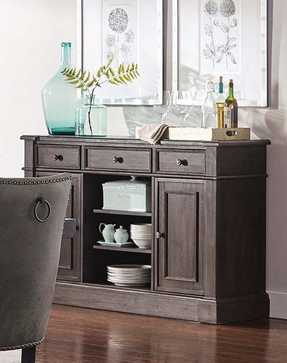 Phelps Antique Noir Server