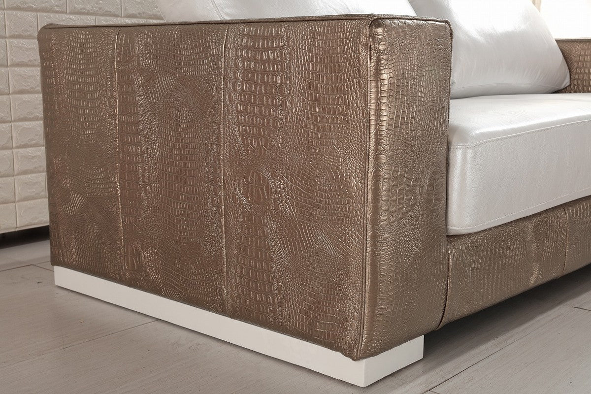 VIG Divani Casa Cordova Modern Leather Sofa Set