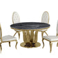 Ambrose Dining Set - White Chairs