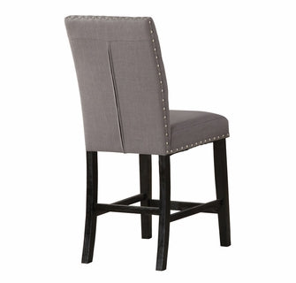 Colección de comedor Chino de 6 piezas - Sillas de lino gris o beige