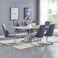Portola 7 Pc Dining Collection - Gray or White Chairs