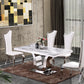 D14 Marble Top Dining Collection - 4 Chair Colors