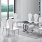 Colección de comedor Artisan Furniture RDT400S - Plata u oro