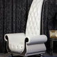 Divani Casa Luxe - Neo-Classical Italian Leather Tall Chair