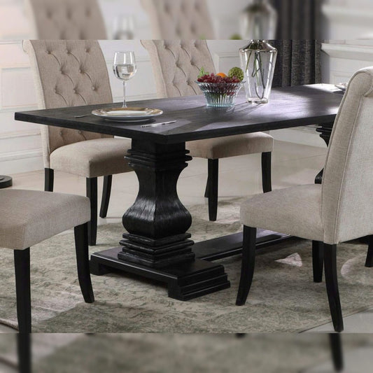 McFerran D7700 Chelsea Solid Wood Dining Set
