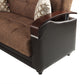 Daniella Sofabed Mocha - Made in Italy - Demka Furnishing