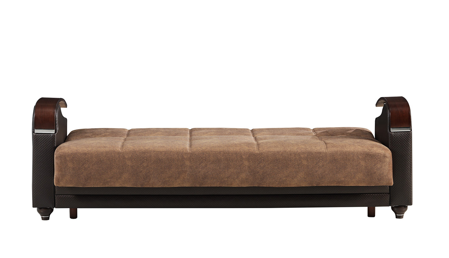 Daniella Sofabed Mocha - Made in Italy - Demka Furnishing