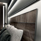 Dea High Gloss Oak Bedroom Collection - Made in Italy