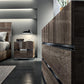 Dea High Gloss Oak Bedroom Collection - Made in Italy