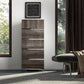 Dea High Gloss Oak Bedroom Collection - Made in Italy