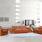 692 Genuine Italian Leather Sofa Set by Global United - 5 Colors