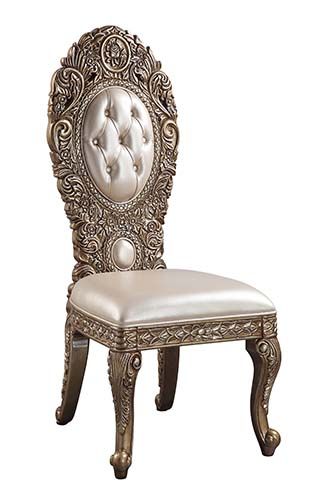 Acme Furniture DN00477 Constantine Juego de comedor - Scrollwork adornado
