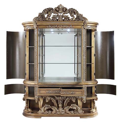 Acme Furniture DN00480 Constantine Curio Cabinet