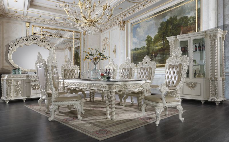 Vanaheim DN00678 Dining Collection - Stunning Antique White