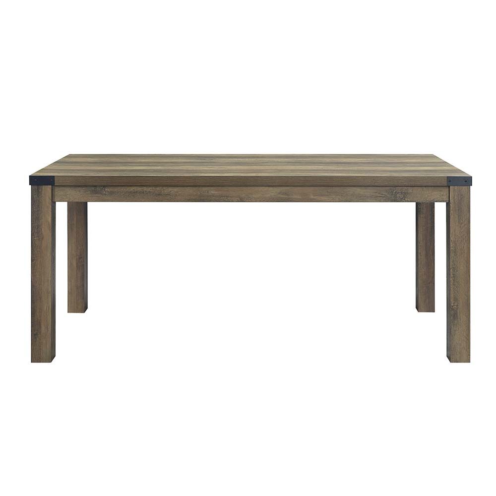 Abiram DN01028 Dining Collection by Acme - Rustic Oak Finish