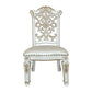 Vendom Antique Pearl Finish 9 Pc Dining Collection