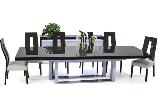 Domino Gray Oak Dining Collection by Sharelle - Seating for 12