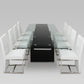 Modrest Lisbon Dining Collection - Extentable Glass Table