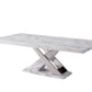 American Eagle H030 Juego de comedor con tapa de mármol sintético
