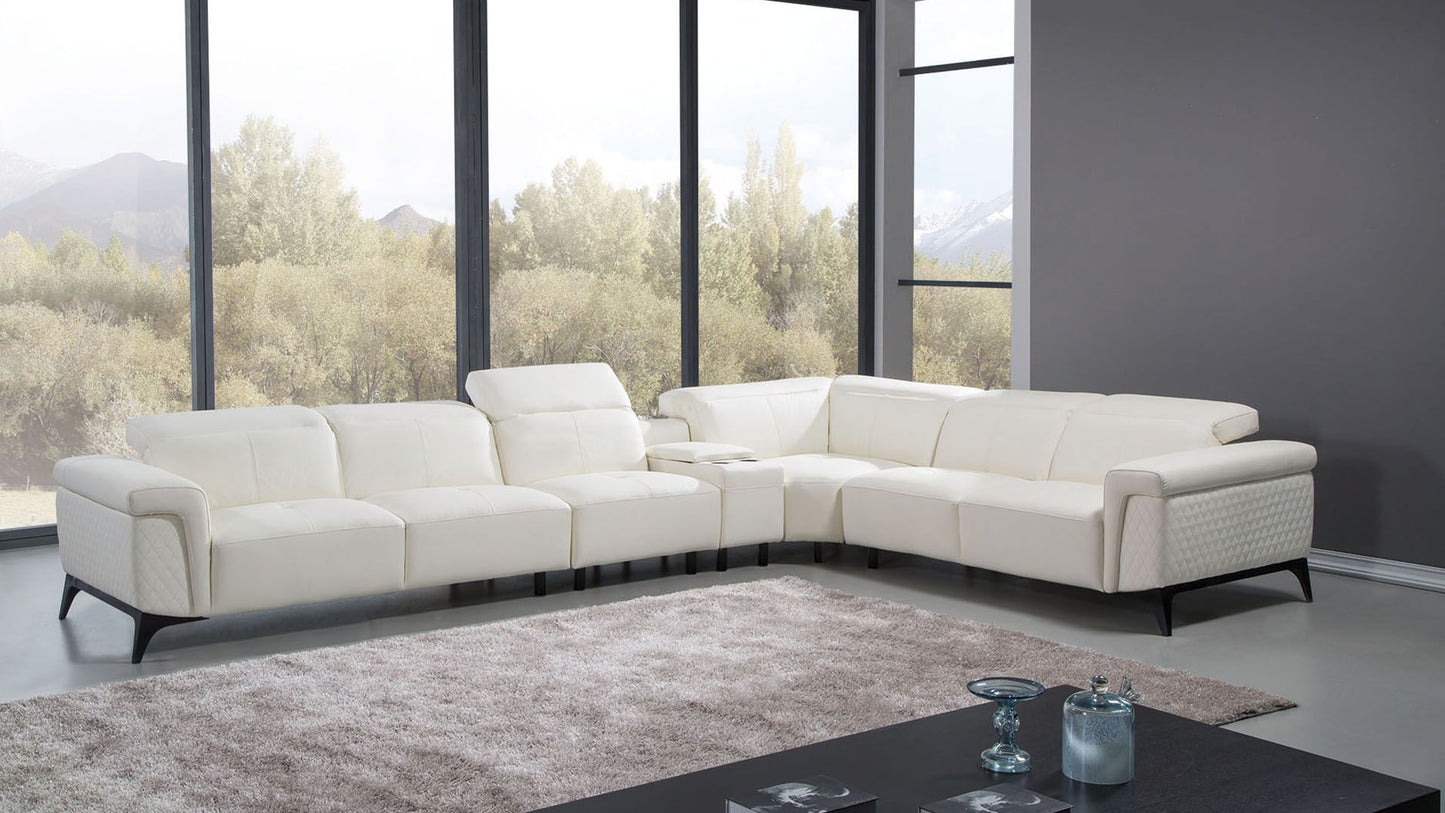 American Eagle EK-L095 Italian Leather Sectional