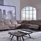 American Eagle EK-L1303M Top Grain Italian Leather Sectional