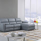 Chaise Renzi EK-L8001L-BGY-RC Azul-Gris a la derecha