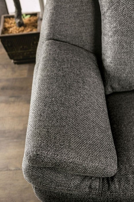 Sarnen Contemporary Sofa Collection Dark Gray