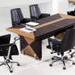 F-06A Conference Table - Beige & Brown