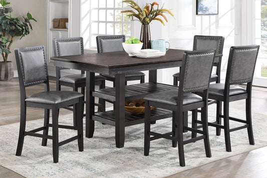 Amarillo 7 Pc Dining Collection  - Upholstered Chairs