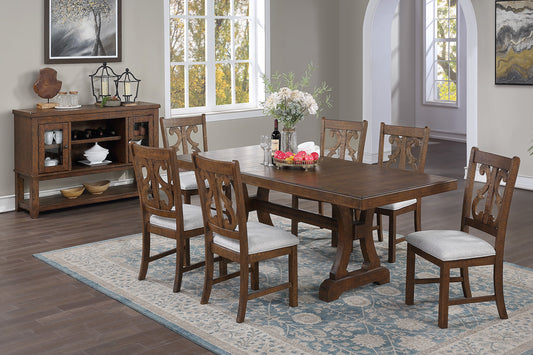 Colección de comedor Juneau F2583 - Blanco o espresso