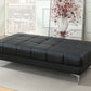F7228 XL Black Cocktail Ottoman
