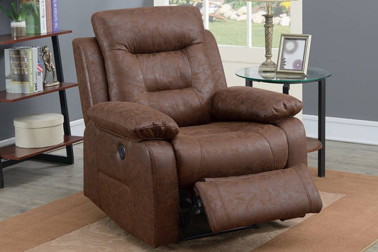 Power Recliner w/USB Charger - 3 Colors